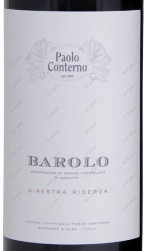 PTGRS-A2005 Paolo Conterno, Ginestra Riserva 保羅 孔特諾 吉内斯特拉園 珍藏 750ml