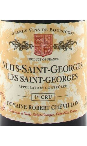 RBCSG-A2007 Robert Chevillon, Nuits St Georges, Les St Georges, 1er cru 羅伯特雪維龍酒莊 夜聖喬治 聖喬治 一級園 750ml