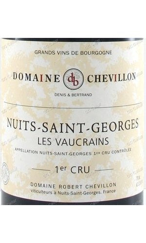 RBCVC-A2017 Robert Chevillon, Nuits St. Georges, Les Vaucrains, 1er Cru 羅伯特雪維龍酒莊 夜聖喬治 維克 一級園 750ml