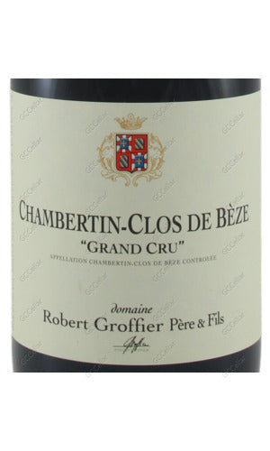 RGCBS-A2012 Robert Groffier Pere & Fils, Chambertin, Clos de Beze, Grand Cru 羅伯葛菲酒莊 香貝丹 貝茲特級園 750ml
