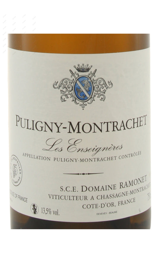 Ramonet, Puligny Montrachet, les Enseigneres