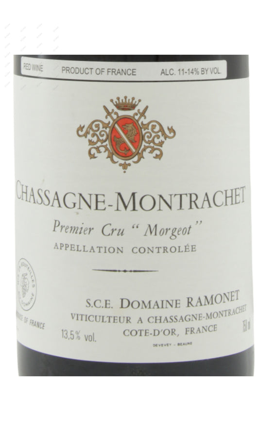 Ramonet, Chassagne Montrachet Rouge, Morgeot,1er Cru