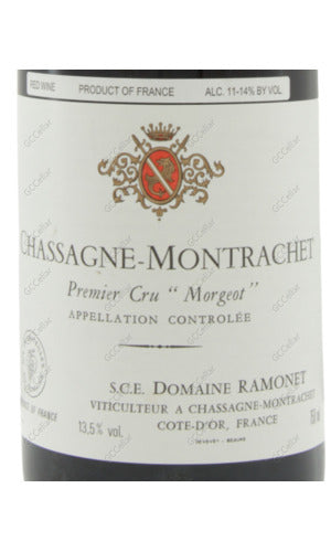 RMNMG-A2005 Ramonet, Chassagne Montrachet Rouge, Morgeot,1er Cru 拉夢特酒莊 夏莎蒙哈榭 瑪玖一級園 750ml