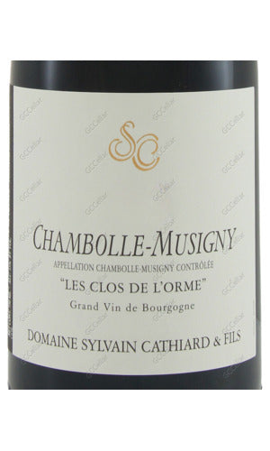 SCCOS-A2019 Sylvain Cathiard, Chambolle Musigny, Les Clos de L'Orme 西萬卡迪雅酒莊  香多蜜思妮 奧爾姆園 750ml