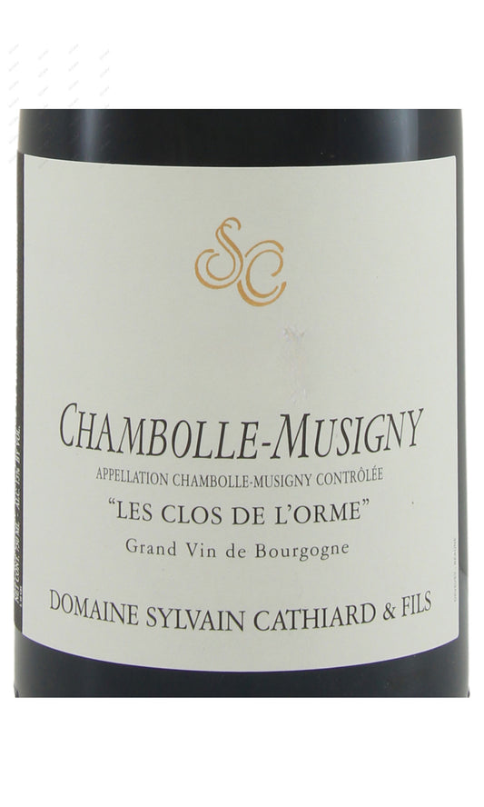 [Pre] SCCOS-A2019 Sylvain Cathiard, Chambolle Musigny, Les Clos de L'Orme 西萬卡迪雅酒莊  香多蜜思妮 奧爾姆園 750ml