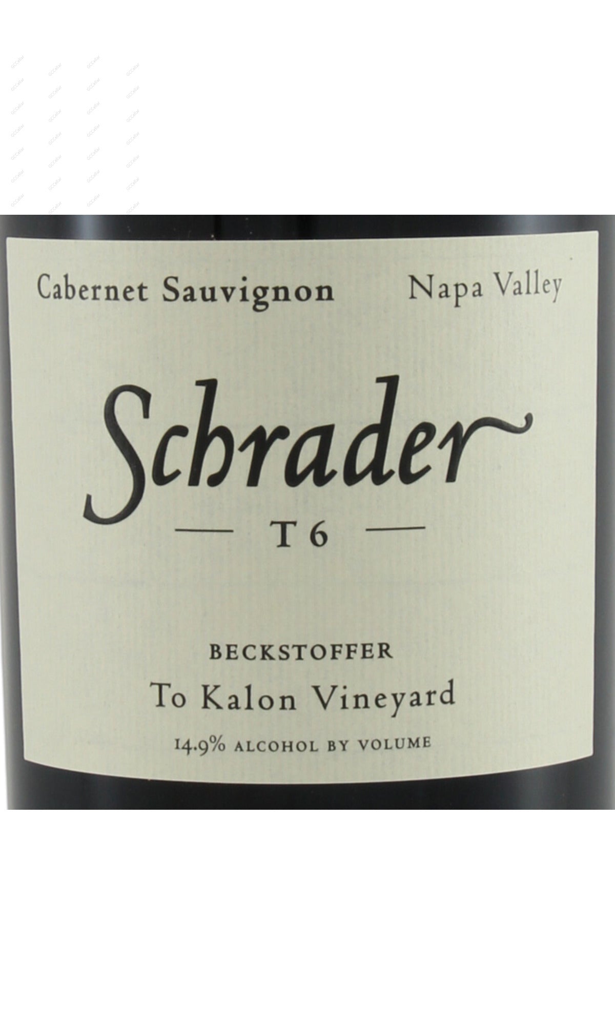 Schrader, Beckstoffer To Kalon Vineyard, T6, Cabernet Sauvignon