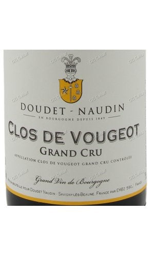 UNVGS-A2020 Doudet Naudin, Clos de Vougeot, Grand Cru 諾丁酒莊 胡祖特級園 750ml
