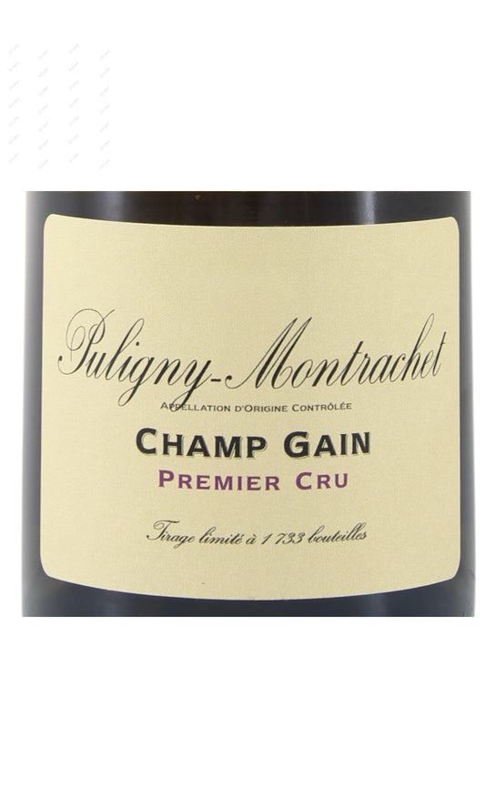 Domaine de la Vougeraie, Puligny Montrachet, Champ Gain, 1er Cru