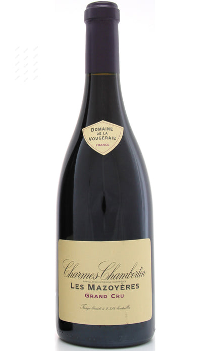 Domaine de la Vougeraie, Charmes Chambertin, Les Mazoyeres, Grand Cru