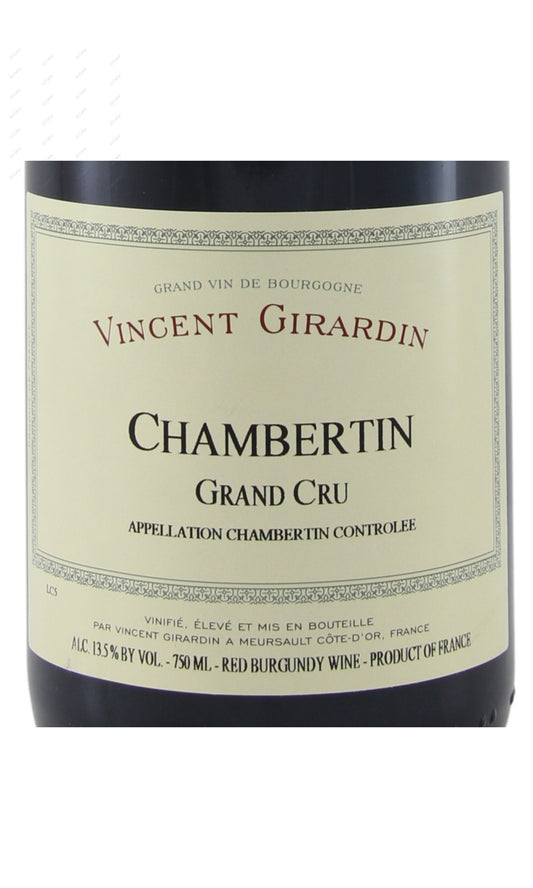 Vincent Girardin, Chambertin Grand Cru