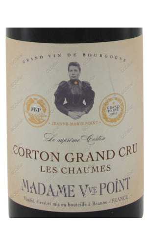 VPCMS-A2017 Madame Veuve Point, Corton, Les Chaumes, Grand Cru 龐特夫人酒莊 高登 肖姆特級園 750ml