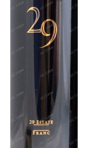 VYECS-A2010 Vineyard 29, 29 Estate, Cabernet Franc 莊園29 29系列 品麗珠 750ml