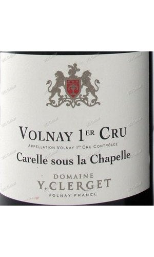 YVCCC-A2019M Y. Clerget, Volnay, Carelle Sous la Chapelle, 1er Cru 伊雲克勒傑酒莊 華納 教堂下的卡萊爾 一級園 1.5L