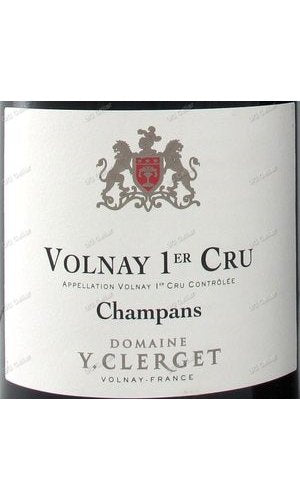 YVCCP-A2019M Y. Clerget, Volnay, Champans, 1er Cru 伊雲克勒傑酒莊 華納 香邦 一級園 1.5L